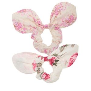 LoveShackFancy Songbird Scrunchies (set of 2)